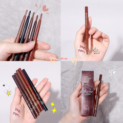 Make-up eyeliner gel pen for women, long-lasting makeup, no smudging, no makeup removal, Internet celebrity, sweat-proof, novice, beginner, brown black eyeliner