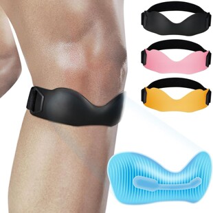 Cross-Border New Product Sports Knee Pads, Patella Straps, Shock-Absorbing Running Leg Pads, Men's and Women's Mountaineering Basketball Protective Gear, Patella Straps