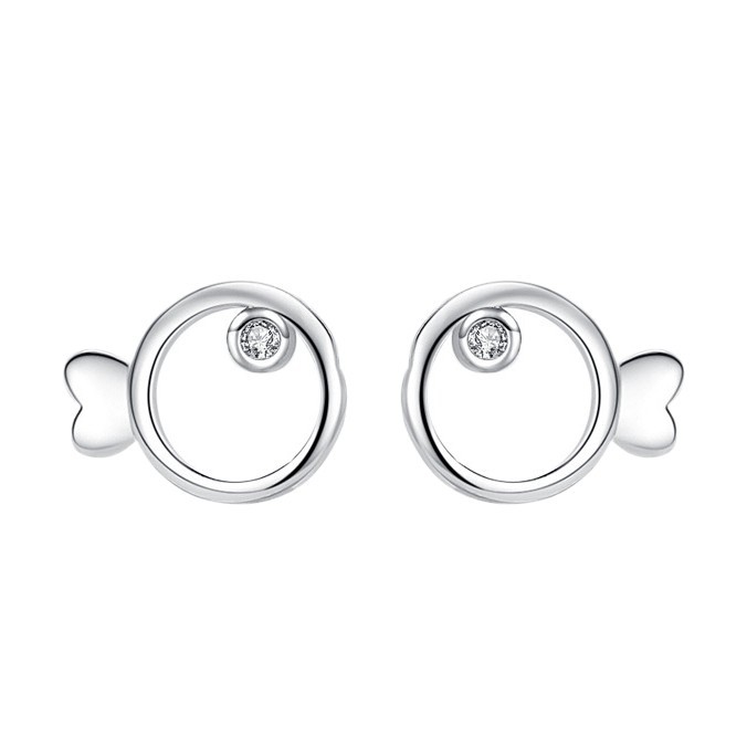 Plata esterlina s925 joyería de plata de moda nicho pendientes de plata esterlina para mujeres Corea del Sur pendientes simples para mujeres todo-joyería a juego al por mayor