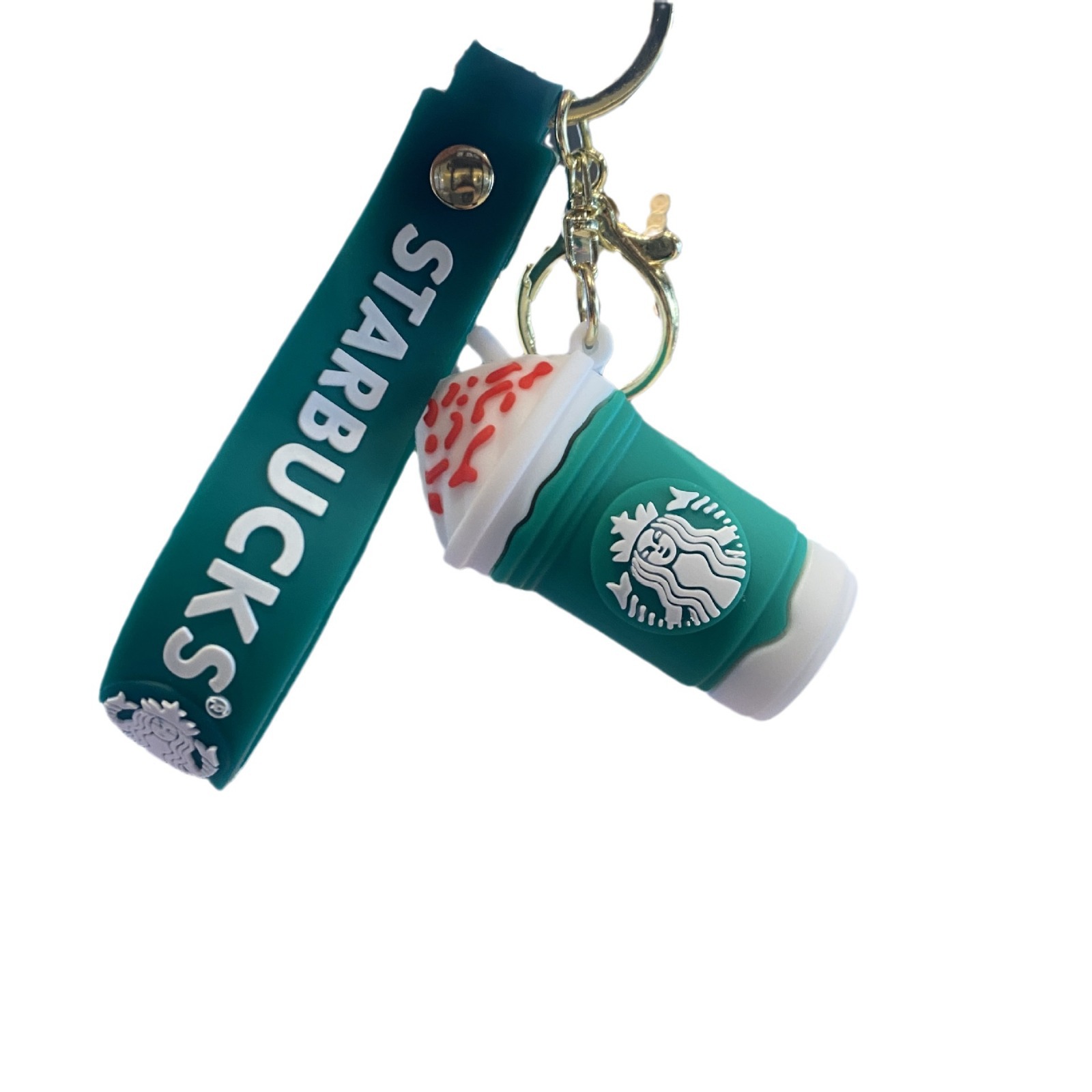 Cruz-frontera Starbucks leche taza llavero muñeca máquina pequeña bolsa de regalo accesorios regalo de Año Nuevo al por mayor