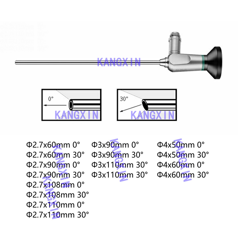 Industrial Endoscope 2.7*110 0 Degree 30 Degree Illuminated Pipeline Inspection Detection Tube