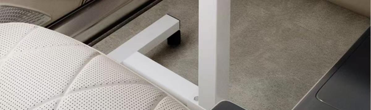 Multifunctional foldable lazy sofa bedside table, mobile computer desk for dormitory and bedroom, adjustable height bedside table