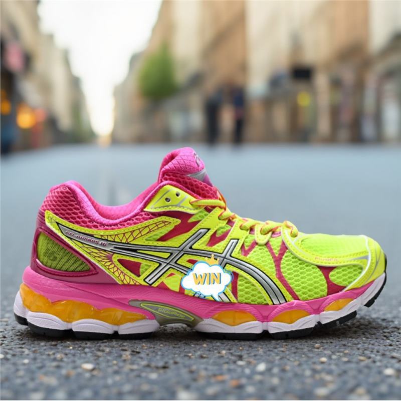Putian shoes Arthur Gel-Nimbus 16, unisex, retro, avant-garde, trendy, patchwork design, durable, low-top casual style