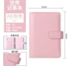 1302-a6 pink empty shell notepad