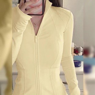 Lightweight Breathable Sun Protection Clothing Slim-fit Cardigan Women's Top 2025 New Hooded Ice Silk Tight Yoga Camping Women