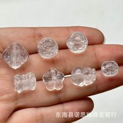 天然の白い水晶の彫刻の件