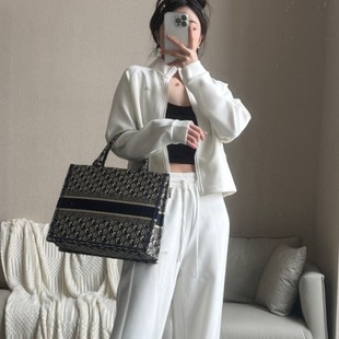 Spring and Autumn Stand Collar Short Yoga Outdoor Zipper Pocket Sports Suit Women's Casual Slimming Fitness Long-Sleeved Straight Pants