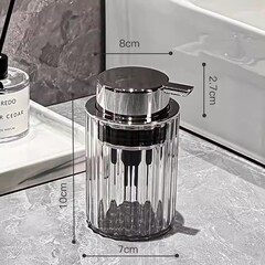 軽量高級大容量ハンドサニタイザーボトル空ボトルプッシュ式高価値洗顔料シャンプーシャワージェル詰め替えボトル