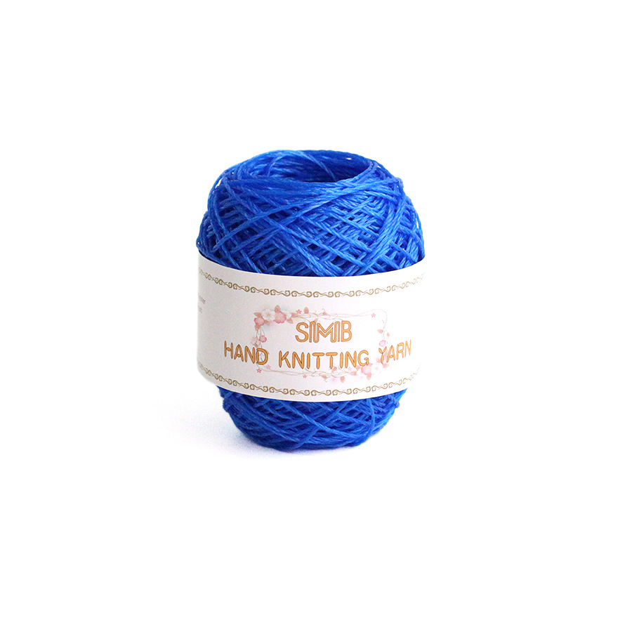 7 # Bleu * 3.4NM * 1 * Aucun * ≤ 10tex * 3 brins * 64M/40g * Aucun * 100% polyéthylène