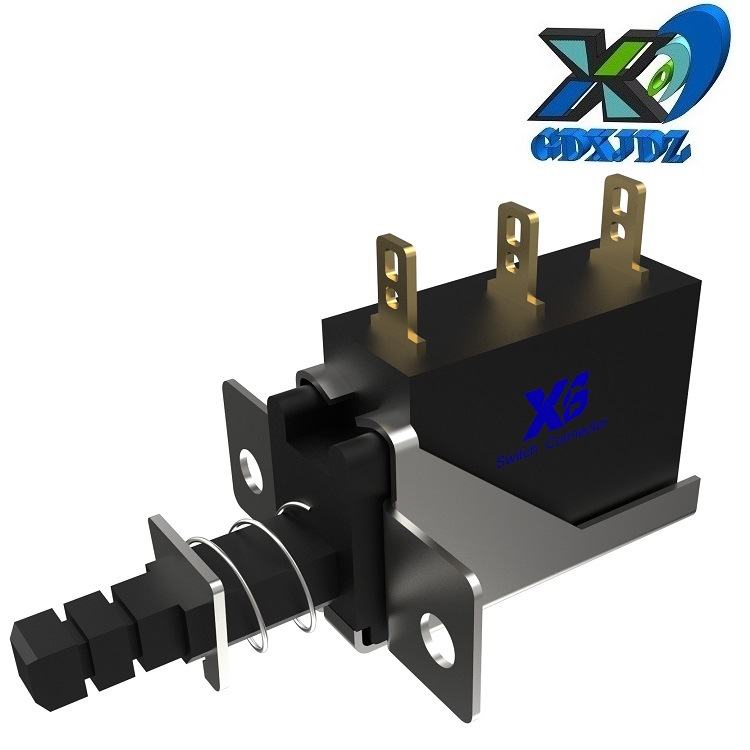 侧按电源开关大电流3A 大功率电源按键开关6A 大功率按钮电源开关