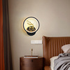 Modern and minimalistic LED Scandinavian street lamp for corridor suitable for stairs for gazebo, wall sconce for bed