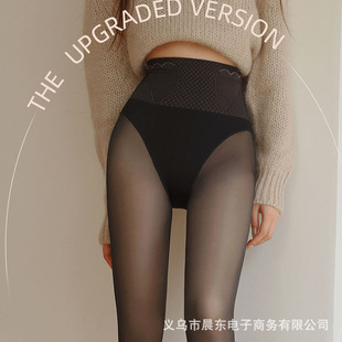 Black Silk transparent 80g 180g silky delicate water light women's leggings step-on pantyhose belly contracting hip lifting light leg plus