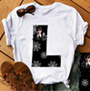 Cartoon fashionable neon white jacket, T-shirt, with short sleeve, loose fit