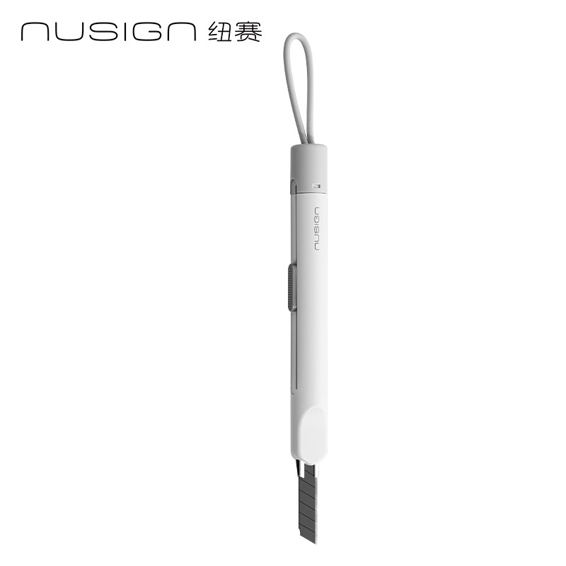 Delicense NS067 cuchillo de arte portátil cuchillo expreso cuchillo negro anti-oxidable cuchillo de silicona portátil