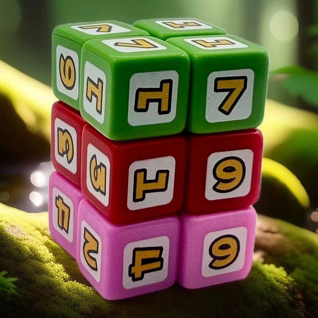 Acrylic dice
