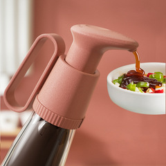 Press-type oyster sauce squeezing artifact household oil pot fuel nozzle seasoning bottle pump head seal press nozzle oil squeezer