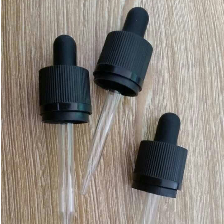 加工玻璃滴管 精华瓶滴管 精油分装瓶滴管 分装瓶黑色大头滴管
