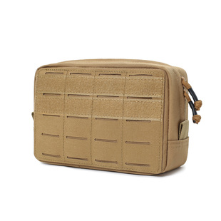 Outdoor Tactical Molle System Accessory Bag Laser Cut Magic Hair Tactical Bag Edc Tool Bag Storage Bag