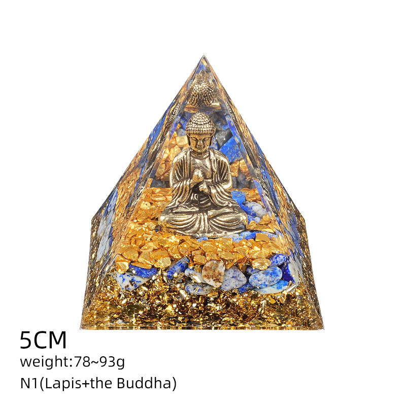 N1佛陀青金（5cm金字塔）