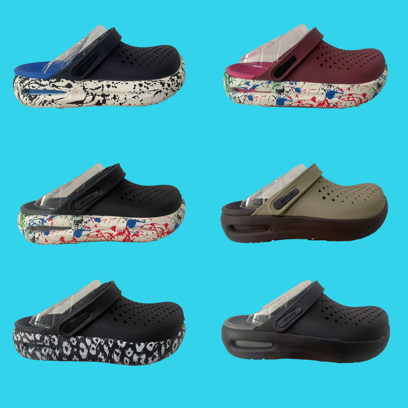 New Croc Shoes Literide Third Generation Transfer Kroger Anti-Slip Sandals for Men and Women Outdoor Beach