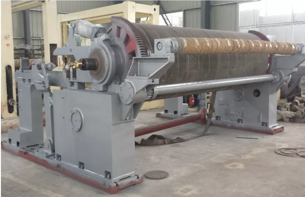 厂家直供造纸机械水平气动卷纸机 纸品再次复卷专用气动卷纸机