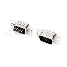 D-SUB�B����HDB15P���ź���ʽ��ĸ�^���yʽǰ�iʽ���z���zVGA�ӿ�