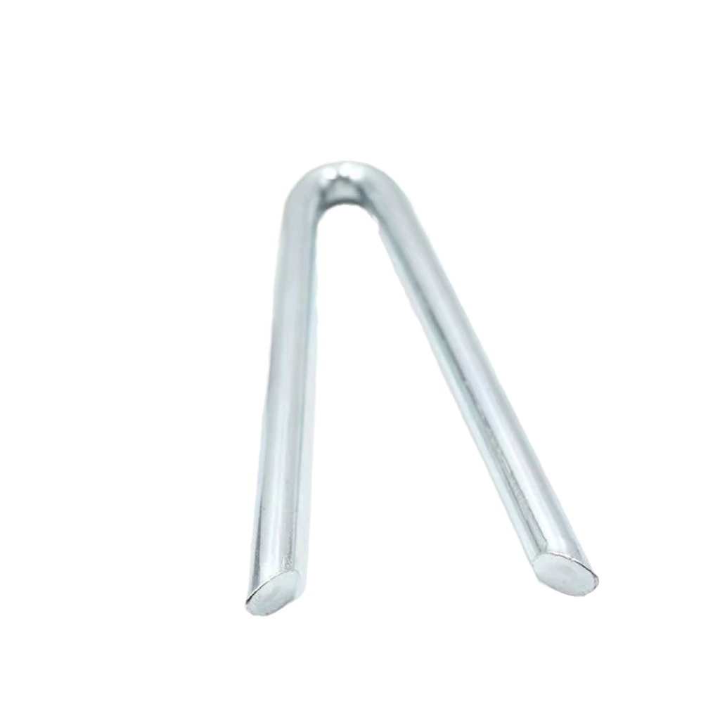 Аксессуары для палаток: колья для крепления к земле, утолщенные U-образные колья для крепления к земле, ветрозащитные U-образные колья из железа/алюминия, портативные и водонепроницаемые.