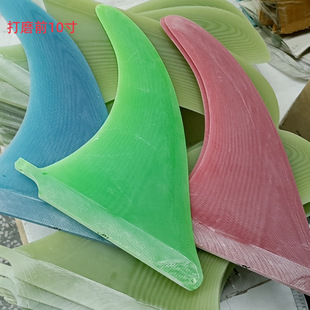 Cross-border surfboard glass fiber monochrome tail rudder SUP paddle board detachable fin diverter surfboard tail rudder accessories
