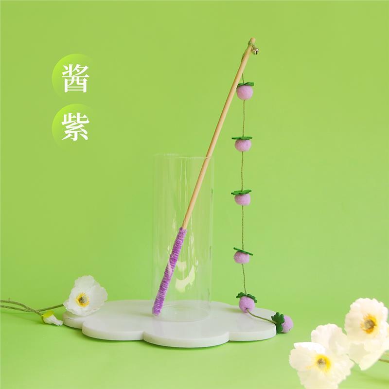 猫玩具逗猫棒实木长杆耐咬猫咪自嗨解闷神器消耗体力幼猫猫咪用品|undefined