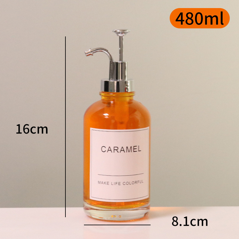 Transfronterizo Amazon desinfectante de manos botella de botella de clasificación de jarabe personalizado al por mayor 500ml dispensador de jabón image 9