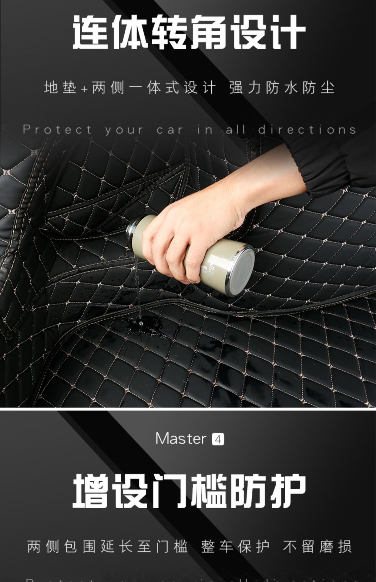 21 Kia Smart Running Trunk Mat Fully Surrounded Special 2019 Smart Running ace Trunk Mat Auto Supplies