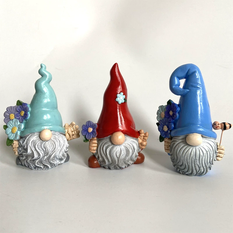Рождественская безликая кукла-гном, резиновая бабочка?