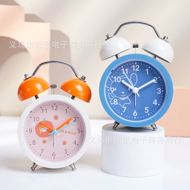 3-дюймовый бесшумный будильник конфеты цвета колокола
