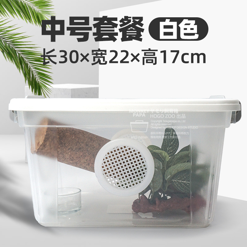 r 패키지 (중국 흰색) 스틱 + 온도계 + 냄비 + 식물