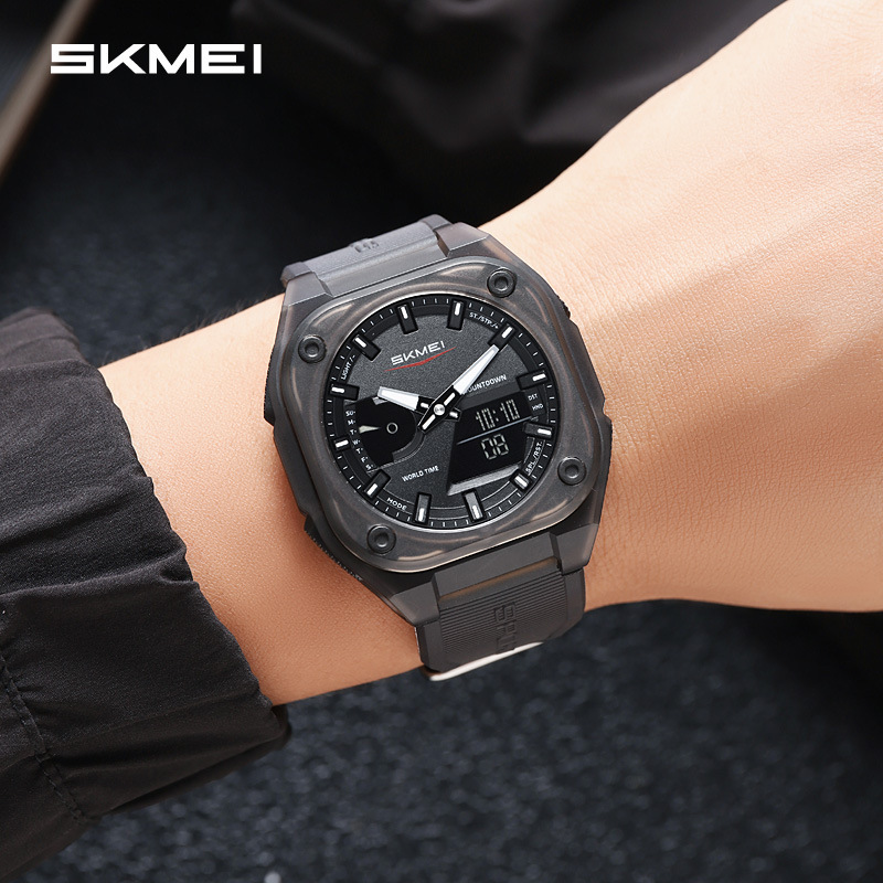 Moment Beauty Fashion Sports Multifuncional Reloj electrónico de cronógrafo de verano al aire libre Reloj de comercio exterior simple y versátil para estudiantes