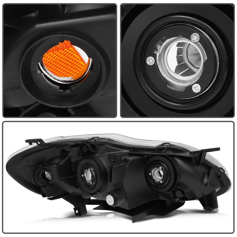 Aplicable a Toyota 03 - 08 modelo de los Estados Unidos Carolla semieconjunto delantero faro de la versión de los Estados Unidos del faro de la luz delantera