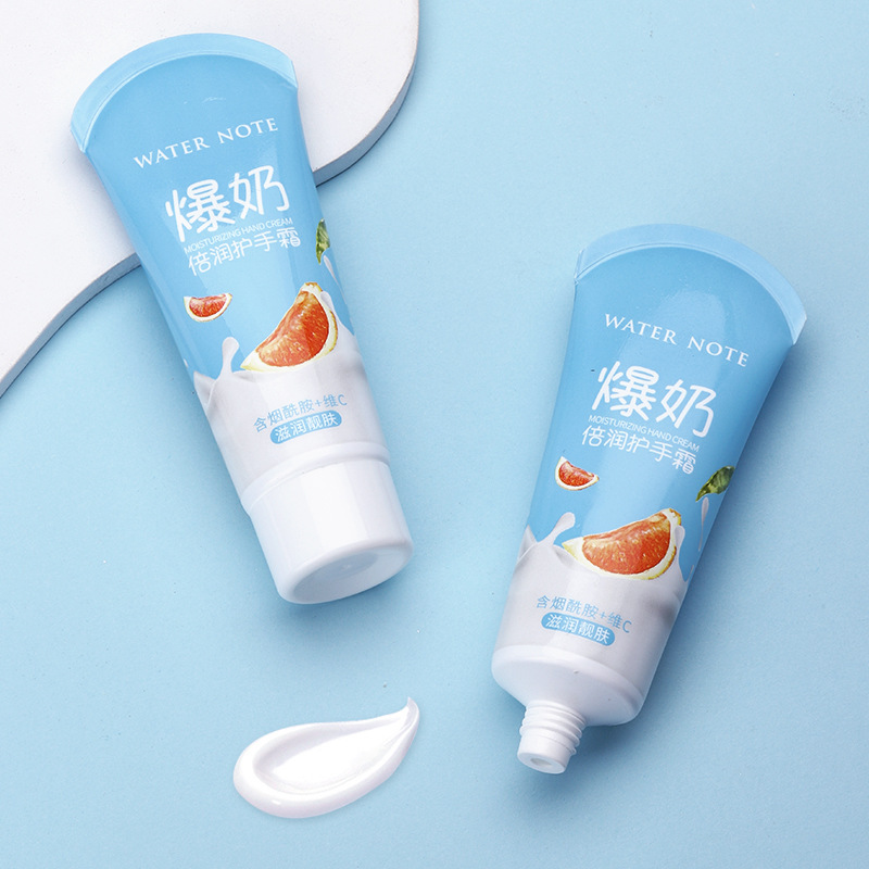 水音符爆奶護手霜保濕秋冬防乾裂改善粗糙手部護理不油膩滋潤批發