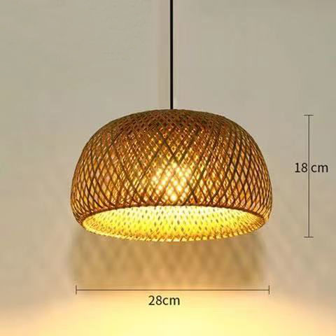 Linterna de personalidad creativa, pantalla japonesa de bambú, candelabro de arte de bambú, bambú, salón de té Zen, mesa de té, lámpara de bambú