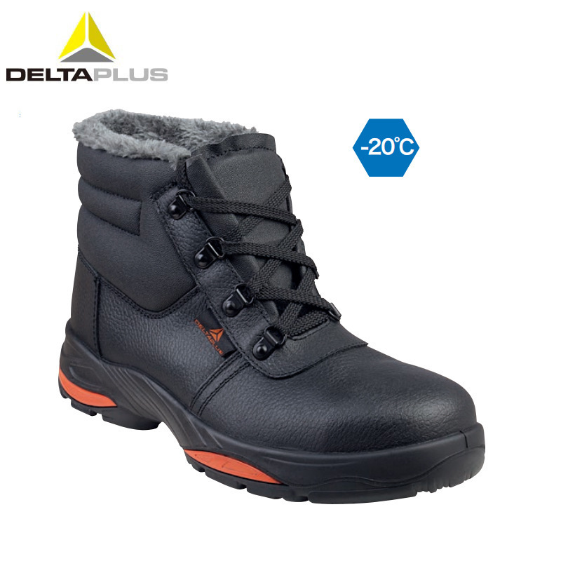 代尔塔301311橡胶大底防静电-20℃ 防寒安全鞋经济S3款防砸防刺穿