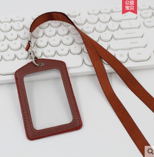 수직 양면 투명 + 끈