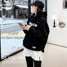 小屁帘假下摆冬季大码内搭叠穿遮屁股配卫衣打底白色半身短裙