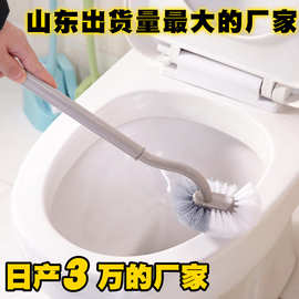 马桶刷套装长柄卫生间清洁蹲坑无死角软毛家用壁挂蹲便器厕所刷子