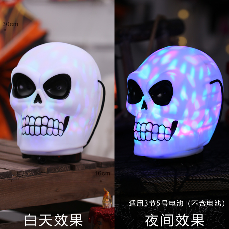 Linterna de Calabaza de Halloween, Decoraciones Brillantes de Halloween, Accesorios, Adornos, Cubo de Calabaza para Niños, Decoración para Fiestas