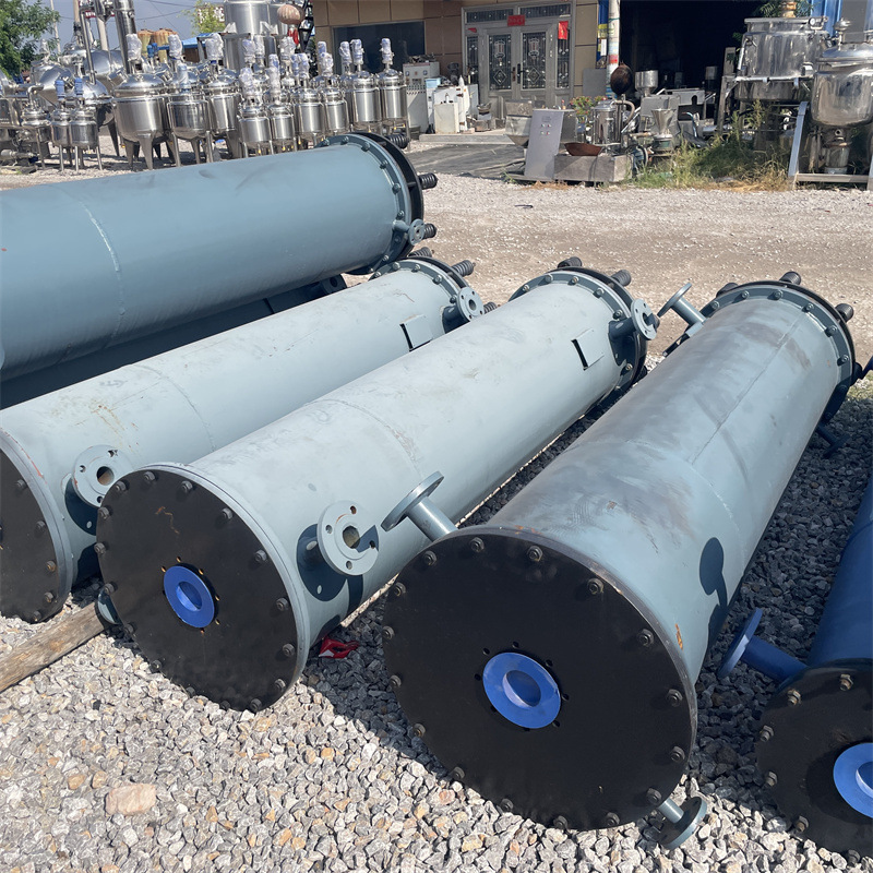 收购二手石墨冷凝器  化工真空冷却设备 二手工业冷凝器