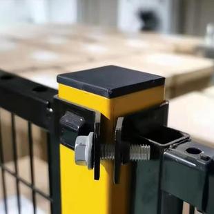 Industrial Equipment Guard Fence Accessories Warehouse Workshop Isolation Net Snap Fence 60 Square Pipe Galvanized Connector