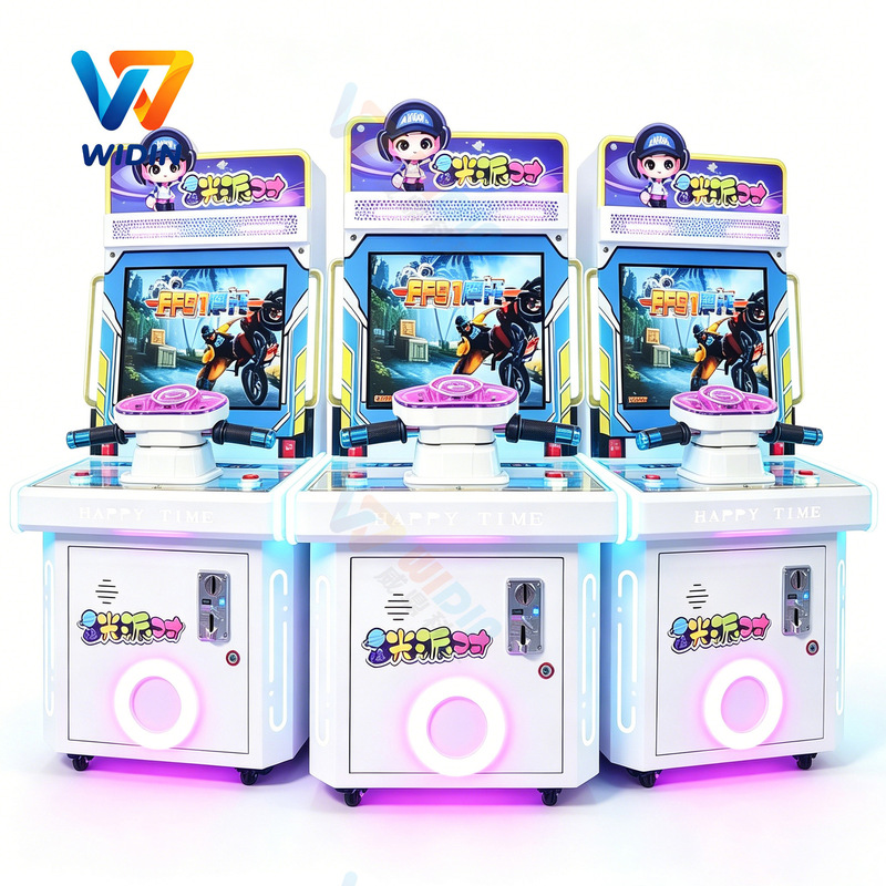 Children's Racing Game Machine, Large Arcade Entertainment Equipment, Parent-Child Interactive Coin-Operated Racing and Drifting Game Children's Racing Game Machine, Large Arcade Entertainment Equipment, Parent-Child Interactive Coin-Operated Racing and Drifting Game