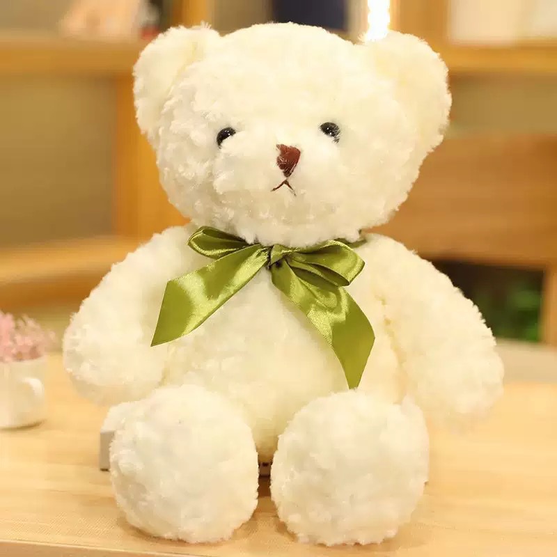 Muñecas de peluche al por mayor emoción acompañante vestido juguetes de peluche regalo de cumpleaños abrazar osos muñecas