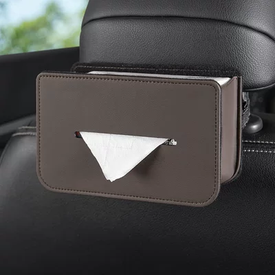 Box, Multifunctional Storage Box in – Car tissue box/set - multifunctional-tissue-storage-box-brown