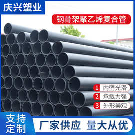 钢丝网骨架塑料管消防给水用钢丝网骨架聚乙烯复合管钢丝网骨架管