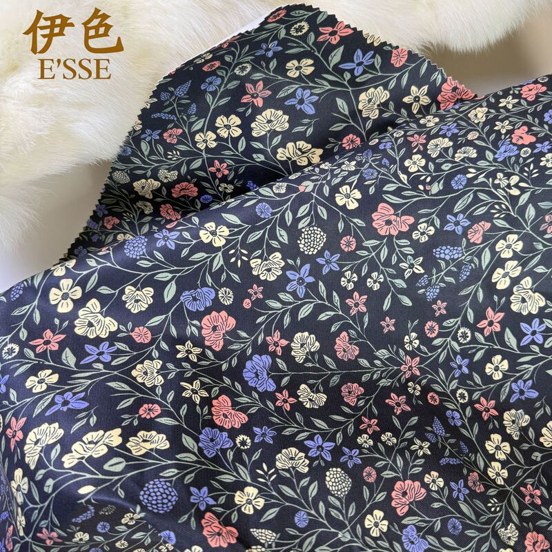 Garden Greenery Korean-Style Fresh Small Floral Printed Fabric Pillowcase Tablecloth Bag Apron Handmade Clothing Fabric